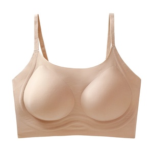 Liquid foundation, invisible, seamless, comfortable, breathable, wire-free, backless sports bra, women's white T-shirt, waterpro - Product Image 6