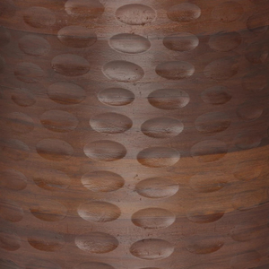 Mesa Auxiliar Zoya Hecha de Madera de Teca Sólida de Alta Calidad en Color Marrón Oscuro para Interiores o Exteriores - Product Image 4