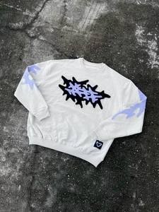 เสื้อสเวตเชิ้ตพรีเมียมแบบยูนิเซ็กซ์ น้ำหนัก 370 กรัม ผ้าฝ้ายฟลีซเนื้อหนา เป็นมิตรกับสิ่งแวดล้อม รับทำโลโก้ตามสั่ง แบรนด์ส่วนตัว ผู้ผลิต OEM - Product Image 2