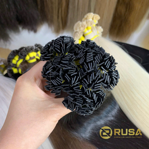 Extensiones de Cabello Rusa al por Mayor, Personalizadas, Súper Dobles, Virgen Vietnamita de Hanoi, Punta Plana, Doble Trama a Máquina, 10-34 Pulgadas, Unisex - Product Image 3