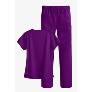 High Quality Doctor Breathable <b>Material</b> Hospital Uniform Women Staff Medical Workwear Scrubs Hospital Staff Uniform - Product Image 3