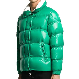 Cheap Price Puffer <b>Jackets</b> for Sale <b>Men</b> High Quality Puffer Shiny Coat Waterproof Breathable Bubble Quilted Puffer <b>Men's</b> <b>Jackets</b> - Product Image 1