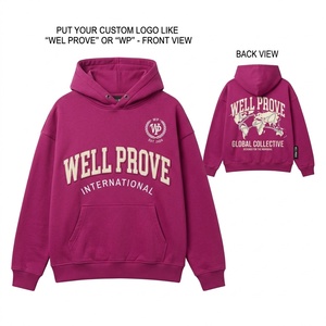 Sudadera con Capucha Premium de Felpa 100% Algodón 320 GSM, Personalizada con Logotipo Serigrafiado en Relieve para Ropa Urbana Gris Suave - Product Image 6