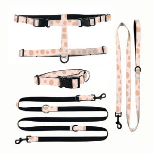 Correa de cuero genuino USB recargable mascota LED brillante arnés de perro <span class=keywords><strong>collar</strong></span> suave y cuerda inteligente airtag slip con luz - Product Image 5