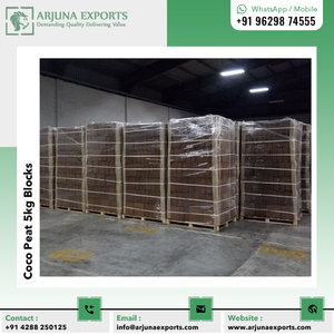 Turba de coco de alto grado o hueso de coco, bloques de 5kg para plantar fresas al mejor <span class=keywords><strong>precio</strong></span> - Product Image 3