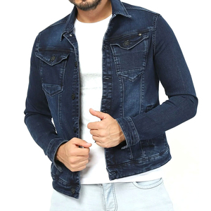 <b>Men's</b> <b>Jackets</b> Stylish <b>Denim</b> <b>Jackets</b> Casual Wear Wholesale High Quality <b>Denim</b> <b>Jacket</b> For <b>Men</b> Customized Logo Print - Product Image 1