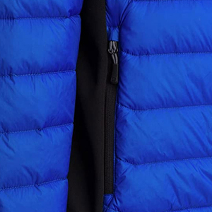 Wholesale New Stylish Plaid Windproof Eco-Friendly Winter Oversized Puffer Jacket for <b>Men</b> with Front Logo-Customized Streetwear - Product Image 5