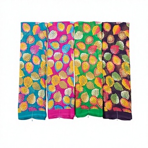 Elegante sari de georgette con blusa, sari estampado moderno para uso diario, sari de calidad de exportación, proveedor mayorista. - Product Image 1