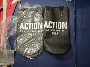 Sacs de frappe professionnels pour la salle de sport, l'entraînement physique, en PVC avec remplissage de sable, sac de boxe en cuir PU - Product Image 5