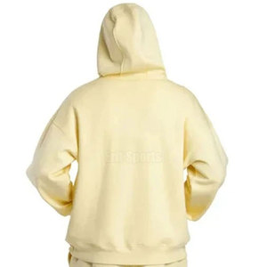 Breathable Lightweight Winter Hooded Casual Men <b>Tracksuit</b> with Solid Soft Waist Pants and Stylish Jacket for Daily Routine - Product Image 6