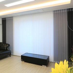 [Worldblind] Motorized <b>Window</b> <b>Shade</b> Polyester Fabric Remote Control Light-Filtering Uni-curvers Smart Dream Vertical - Product Image 2