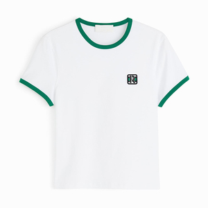 เสื้อยืดผ้าฝ้ายราคาถูก เสื้อยืดผู้ชาย ออกแบบโลโก้ได้ตามต้องการ เสื้อยืดทนทานสำหรับผู้ชาย จัดส่งรวดเร็ว - Product Image 2