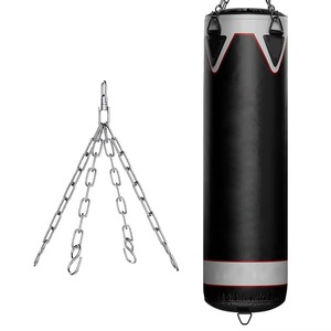 Heavy Duty <b>Boxing</b> Punching Bag Adjustable Height Sand Filled Heavy Bag PVC Training Equipment for Gym Kickboxing - Product Image 6
