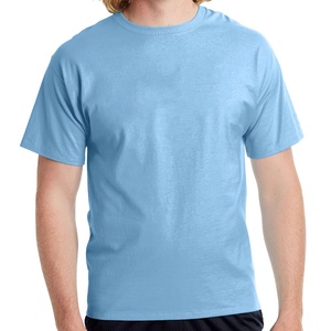 เสื้อยืดแฟชั่นผู้ชายแบบเรียบ ผ้าฝ้าย 100% รับสกรีนโลโก้ ทรงปกติ ขายส่ง - Product Image 1