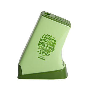 Durable PP Plastic Kitchen Knife Holder Blocks & Roll Bags Storage Rack Countertop <b>Stand</b> Holds 1 <b>Pc</b> - Product Image 3