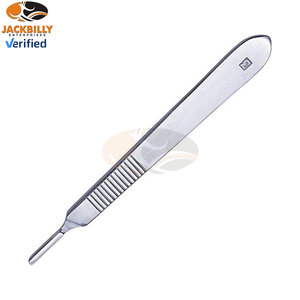 ใบมีดผ่าตัดสแตนเลสเกรดพรีเมียม เบอร์ 11 พร้อมด้ามจับ คุณภาพสูง ได้รับการรับรองมาตรฐาน CE สำหรับการแพทย์ ใช้แล้วทิ้ง ปลอดเชื้อ - Product Image 2