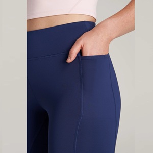 Hot Selling Women's Seamed High Waist <b>Butt</b> <b>Lift</b> Sexy Fitness Workout Breathable Snagging Resistance Quick Dry Tight <b>Leggings</b> - Product Image 3
