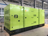 Generator Diesel Tipe Silent 360kVA 400kVA Berpendingin Air 3 Fasa 50Hz 60Hz 24V DC Starter Elektrik untuk Pabrik