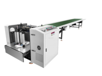 Machine automatique de collage de boîtes à colle thermofusible, applicateur de colle à pompe à piston pour l'adhésion des boîtes et la fermeture des cartons