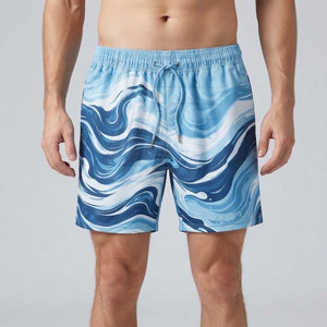 Pantalones Cortos Deportivos Personalizados para Hombre, Ligeros, de Poliéster, con Cordón en la Cintura, para Gimnasio, Fitness, Entrenamiento, Ropa Deportiva Informal - Product Image 3