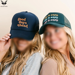 Servicio OEM ODM, Proveedor de Artículos Deportivos, Gorras Trucker Clásicas, Duraderas, Ajustables, Transpirables, para Playa y Uso en Exteriores - Product Image 5