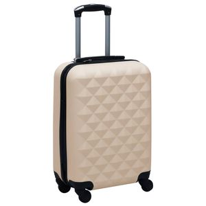 Maleta rígida con ruedas de ABS dorado - Product Image 1