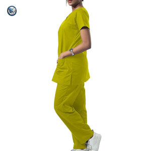 Conjuntos de Uniformes para Trabajadoras de la Salud, para Uso Médico, Conjunto de Uniforme Simple y Cómodo, Transpirable - Product Image 3