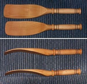 Cuchara de madera minimalista hecha a mano, utensilios de cocina de madera natural para cocinar y hornear, disponible a un precio competitivo. - Product Image 4