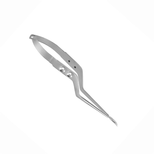 Premium Quality Precision German Stainless Steel Manual Micro Spring Scissors 4.5cm Curved <b>Edge</b> Surgical Microsurgery <b>Tool</b> - Product Image 4