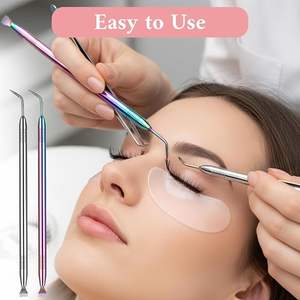 Herramientas de Cuidado Personal: Separador de Pestañas de Acero Inoxidable con Peine Separador para Extensiones de Pestañas - Product Image 5