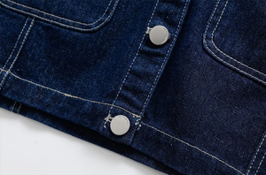 Camisa Básica de Manga Larga con Botones para Mujer, Estilo Urbano, Ecológica, Hombros Caídos, Venta al Por Mayor - Product Image 6