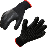 Gants industriels anti-vibration et imperméables du Vietnam avec paume rembourrée en gel PU et mousse EVA, et manchette de poignet réglable pour l'exploitation minière et l'entretien