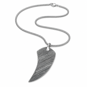 Collar Colgante Hecho a Mano en Acero Inoxidable Moderno, Diseño Exquisito, Set de Regalo para Boda - Product Image 4
