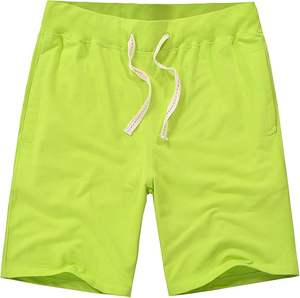 Pantalones Cortos Casuales de Algodón Ecológicos para Hombre con Cintura Elástica, Tela Ligera y Transpirable para Ropa Urbana de Verano - Product Image 3