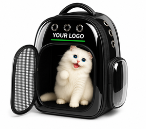 Wholesale Pet Travel Hiking <b>Backpack</b> | Breathable Carrier for <b>Cats</b>, Puppies & Small Pets | OEM ODM Supplier - Product Image 1