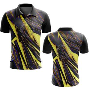 Polo homme en coton premium, tissu respirant, manches courtes, coupe confortable, idéal pour le travail décontracté et les sorties du week-end - Product Image 3