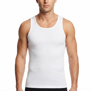 Men <b>Light</b> Weight And Breathable Men Tank Top Factory Direct Sales Men Tank Tops Fitness Wear Custom Plain Dyed Tank Top - Product Image 3