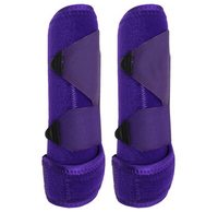 Nouvelles protections de jambes pour chevaux, durables, de haute qualité, pour l'équitation, la sécurité équestre, protection en coton, couleurs unies