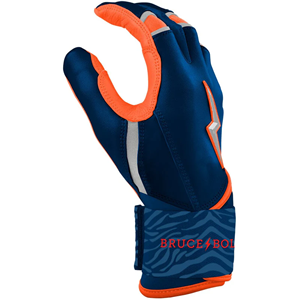 High Quality <b>Baseball</b> Batting Gloves Bruce Bolt Inspired Soft Leather Design For Maximum <b>Bat</b> Control Batting Gloves - Product Image 5