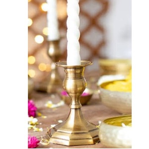 Porte-bougie en métal au design moderne, porte-bougie au design unique, porte-bougie pour Noël et les mariages, article d'utilisation quotidienne - Product Image 3