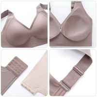BH Wanita Plus Size Tanpa Kawat, BH Yoga Olahraga Wanita, Seamless Underwear Harga Terjangkau OEM