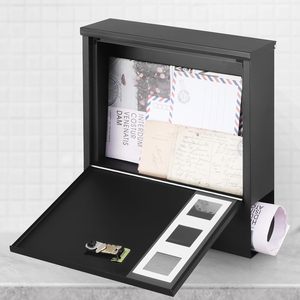 Buzón de acero galvanizado montado en la pared de Metal personalizado estilo EE. UU. Tapices disponibles OEM/ODM - Product Image 2