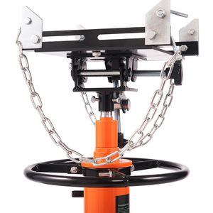Martinetto Idraulico Telescopico per Trasmissione, Sollevatore da Pavimento da 32-67 Pollici, Capacità 1322 LBS per Auto, Piede Girevole a 360 Gradi - Product Image 2