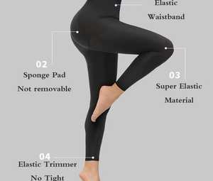 High Waist Full Length Geometric Print <b>Knitted</b> <b>Leggings</b> Sporty Women's All Seasons Stretch Spandex Polyester - Product Image 6