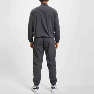 Wholesale Winter Vintage Solid Custom Logo Printed <b>Rhinestone</b> Hooded Cotton Track Suit Windbreaker Men Heavyweight Jogger Set - Product Image 2