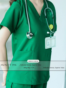 Factory Wholesale V Neck Hospital Workwear <b>Doctor</b> Nursing Medical Clothing Scrubs Uniforms <b>Sets</b> - Product Image 4