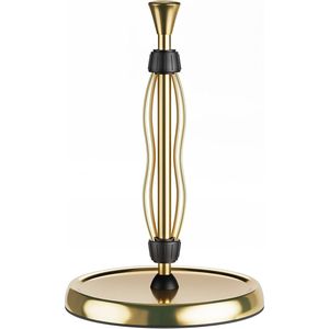 Portarotolo da Cucina Premium in Acciaio Inossidabile da Appoggio con Doppio Meccanismo a Cricchetto, Organizza l'Arrotolamento in Modo Efficiente - Product Image 1