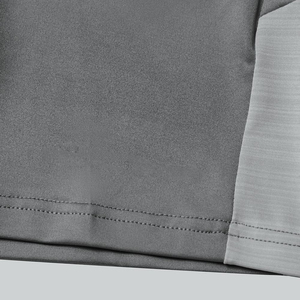 Ensemble 3 pièces personnalisé pour homme : veste coupe-vent décontractée, short et t-shirt, réfléchissant, pour le sport et le fitness, 100% coton - Product Image 3