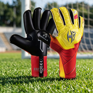 Gants de gardien de but de football professionnels personnalisés de haute qualité, prix de gros, gants de gardien de but en caoutchouc injecté - Product Image 4