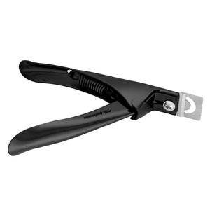 Cortaúñas acrílico negro de acero inoxidable ajustable profesional cortaúñas postizas para puntas de uñas acrílicas artificiales - Product Image 4